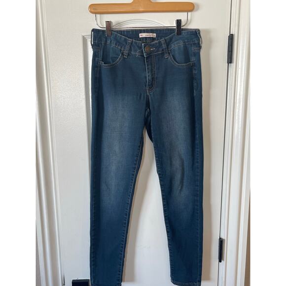 SO Ultimate Low Rise Jeggings Jeans Junior Women's Blue 9 /29w - Picture 2 of 7